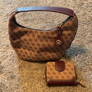 Dooney & Bourke small shoulder bag and matching Wallet